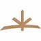 Ekena Millwork Alberta Smooth Timber Gable Bracket, Western Red Cedar, 108"W x 36"H x 1 1/2"D x 5 1/2"F, 8/12 Pitch GBW108X36X0206ALB00SWR - alternate 3